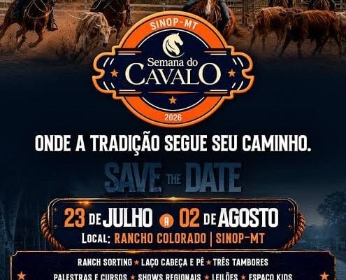 Sinop Sedia a Inédita Semana do Cavalo, Um dos Maiores Eventos Equestres do MT